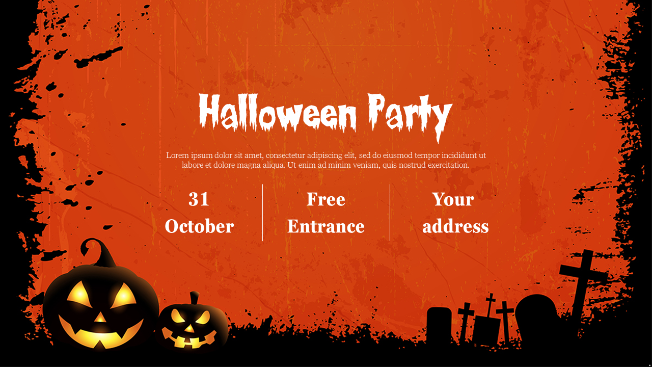 Halloween Party Templates For Halloween Invitation